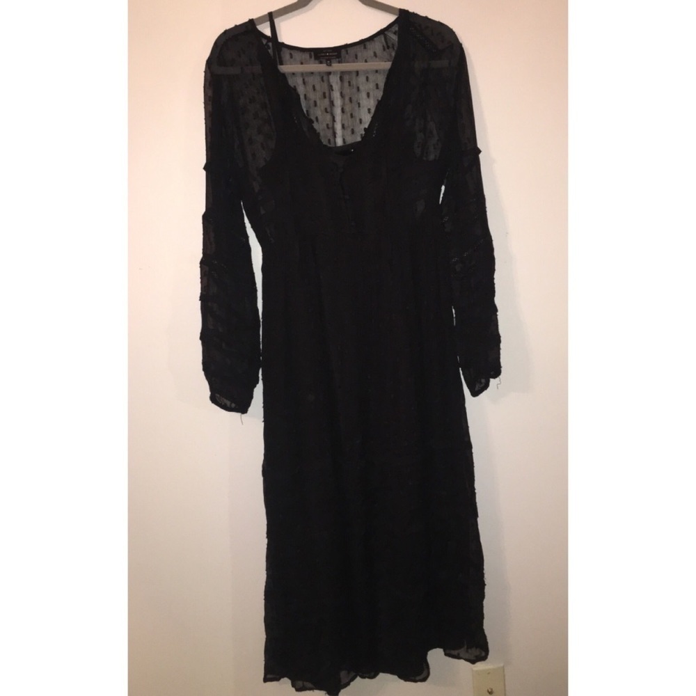 Lucky Brand Black Maxi Dress